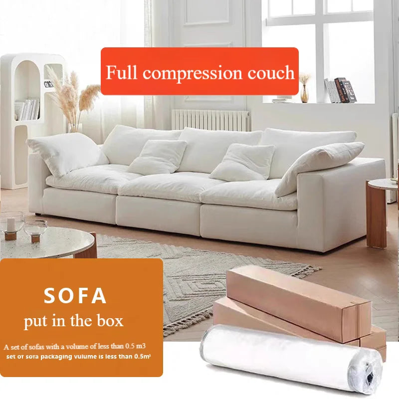 Velvet Sectional Sofa L-Shaped 2-3 Seater With Tufted Back And Stainless Steel Base — Customized | KIMLUD