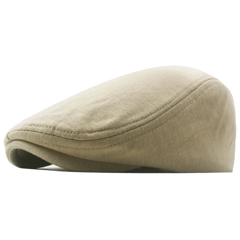 Retro Wool Cap Winter Classic Silhouette — Black | KIMLUD