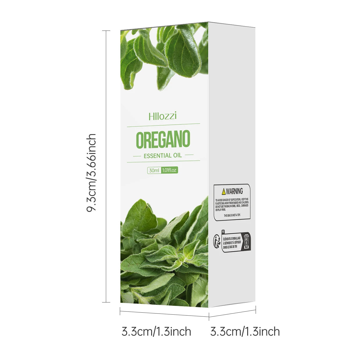 Pure Oregano Essential Oil 30ml Hydrating Aromatherapy For Calm Environments — Green | KIMLUD