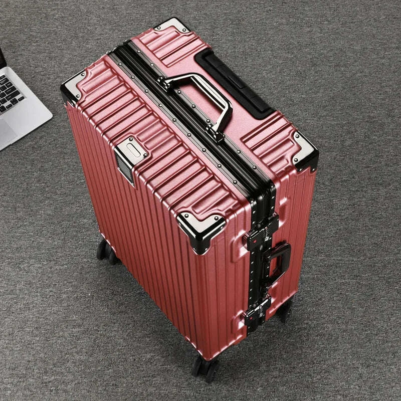 travel-suitcase-aluminum-frame-20-inch-carrier-suitcase-0n-wheels-durable-password-suitcase-262830-large-capacity-luggagekimlud-womens-fashion-34613684