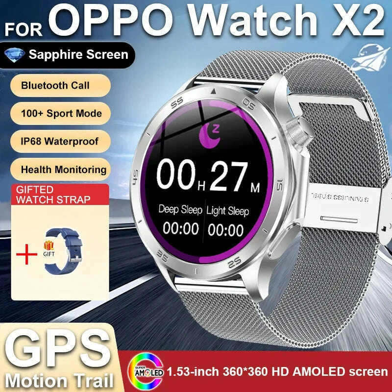 2025-new-oppo-wanch-x2-max-outdoor-sports-men-smartwatch-gps-motion-trajectory-compass-amoled-screen-ip67-waterproof-smart-watchkimlud-womens-fashion-34608911
