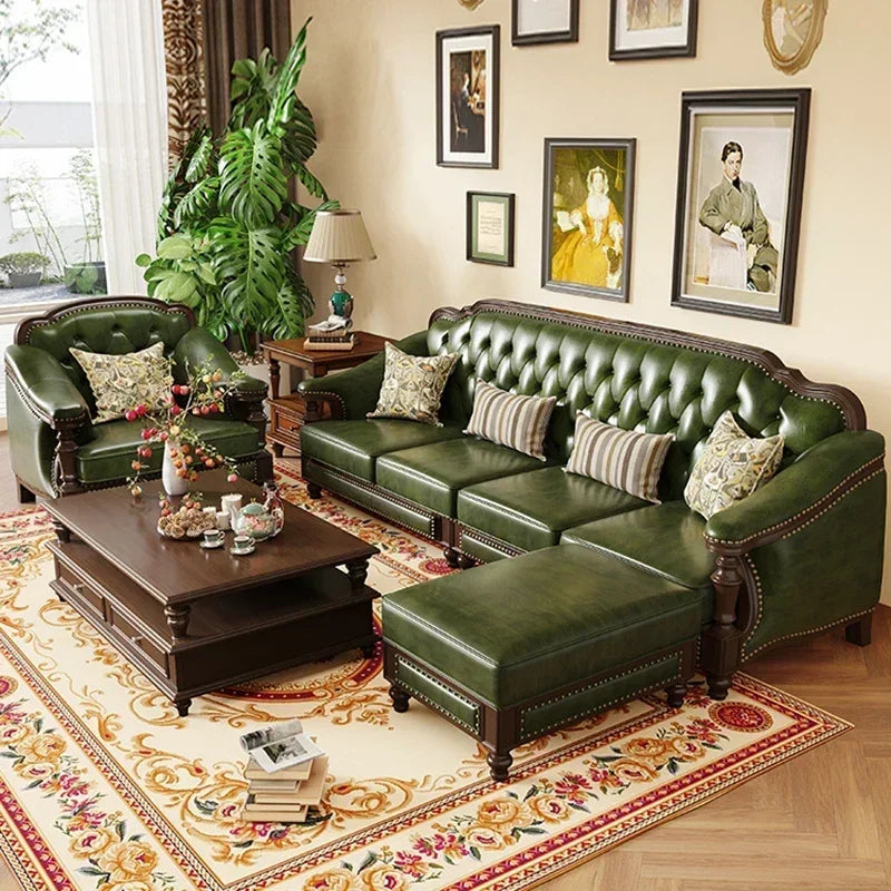 Leather Lazy Living Room Sofas Couch Armchair Recliner Mid Century Sofas Relaxing Multifunctional Divano Garden Furniture Sets