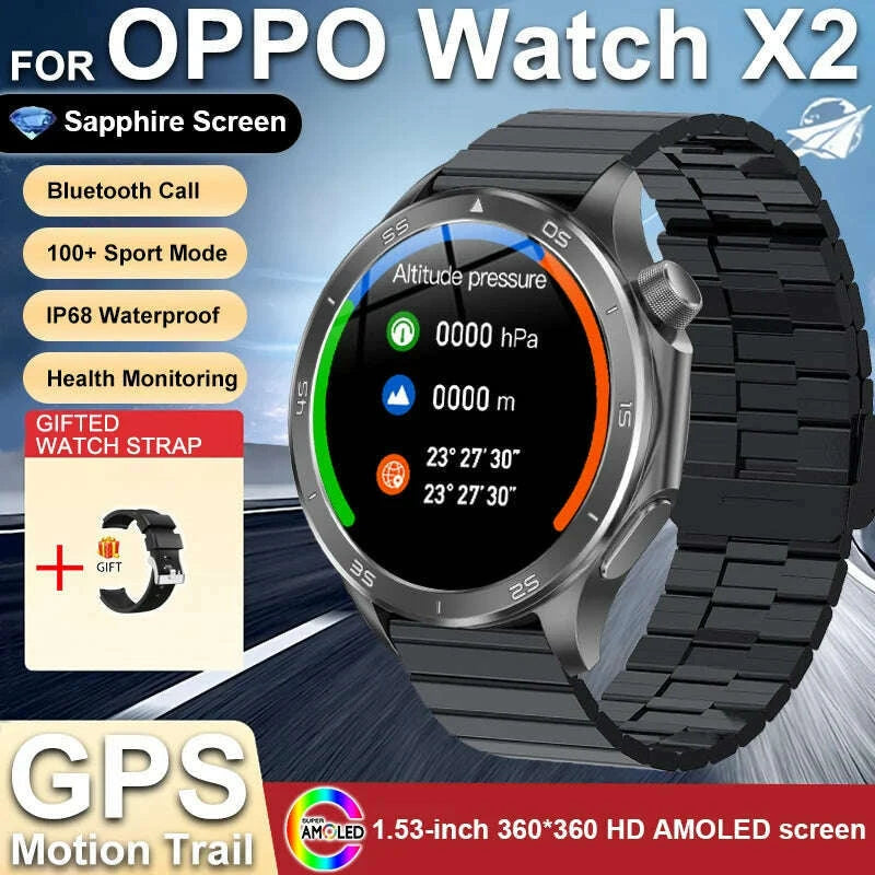 2025-new-oppo-wanch-x2-max-outdoor-sports-men-smartwatch-gps-motion-trajectory-compass-amoled-screen-ip67-waterproof-smart-watchkimlud-womens-fashion-34608904