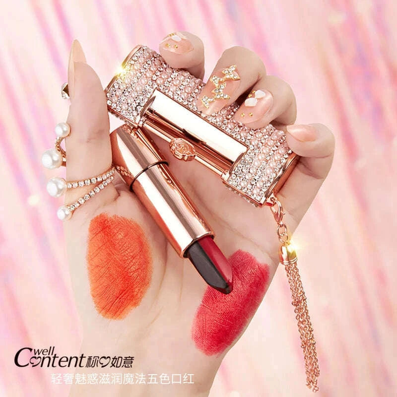 5-in-1-colors-lipstick-matte-velvet-sexy-red-lip-tint-smooth-long-lasting-waterproof-easy-to-wear-magic-lip-makeup-for-women-kimlud-kimlud-33917395