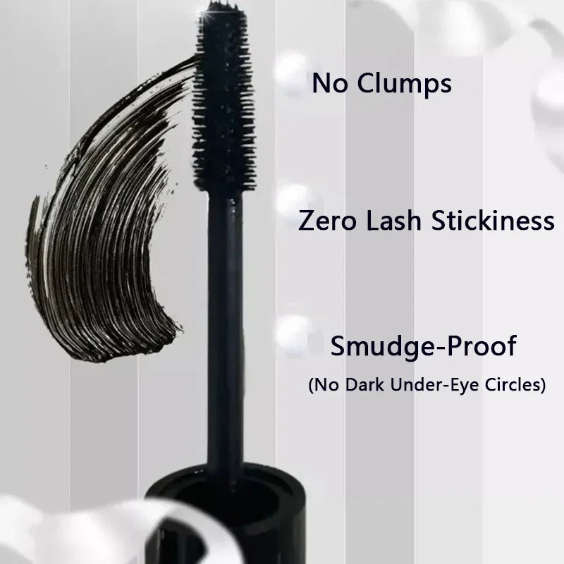 7D Fiber Mascara Set Waterproof Curling — Black | KIMLUD