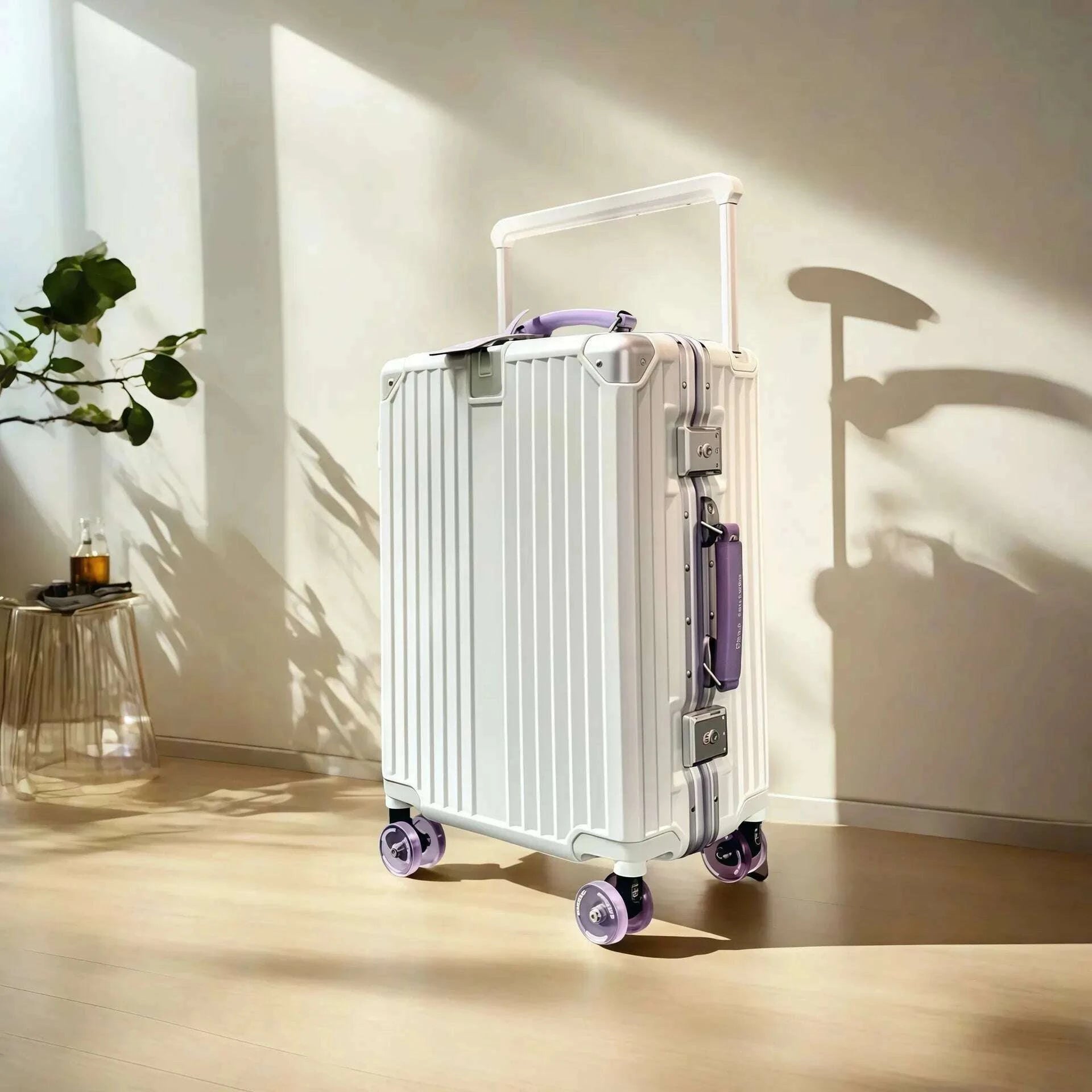 wide-handlebar-travel-balance-trolley-suitcase-with-colorful-silent-wheels-tsa-lock-rolling-luggage-large-capacity-pc-materialkimlud-womens-fashion-34613648