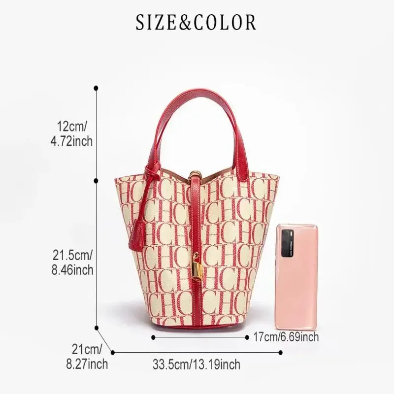 PVC Handbag Large-Capacity Commuter Travel — Beige | KIMLUD