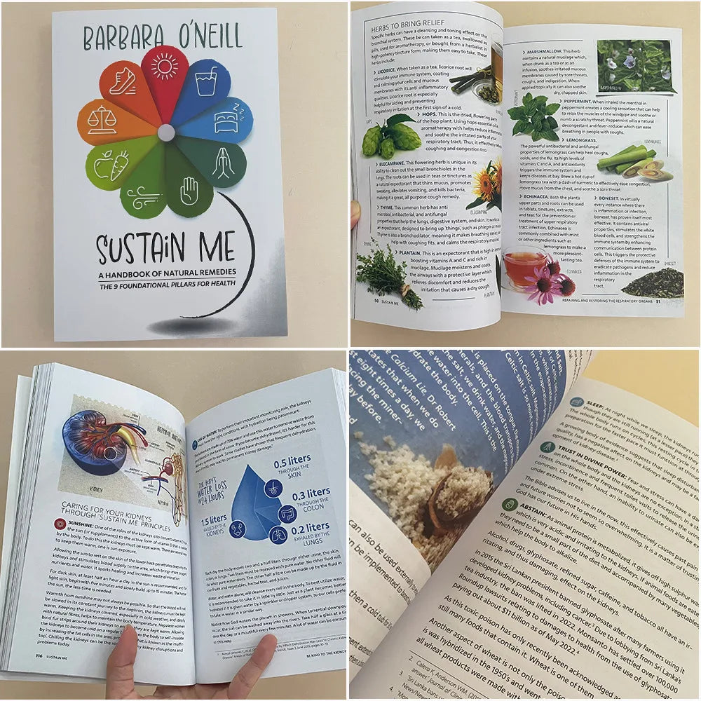 Sustain Me & Barbara O'Neill Natural Remedies Lost Collection A Holistic Guide to Herbal Medicine, and Balanced Living