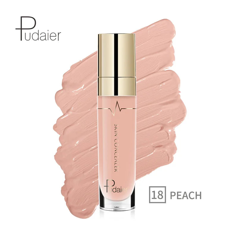 Pudaier Make-up Concealer 22Color Liquid Concealer Perfect Cover Pore Dark Circles Oil-control Waterproof Liquid Face Foundation