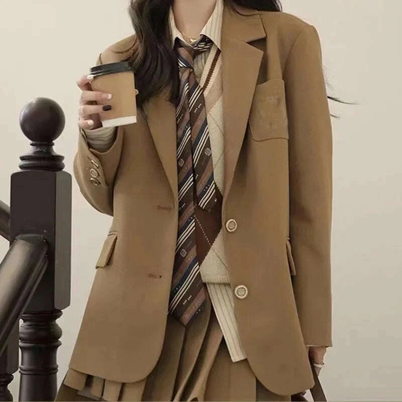 2024-autumn-new-preppy-style-loose-fit-vintage-versatile-top-womens-polyester-fiber-jacket-coat-kimlud-kimlud-33915690