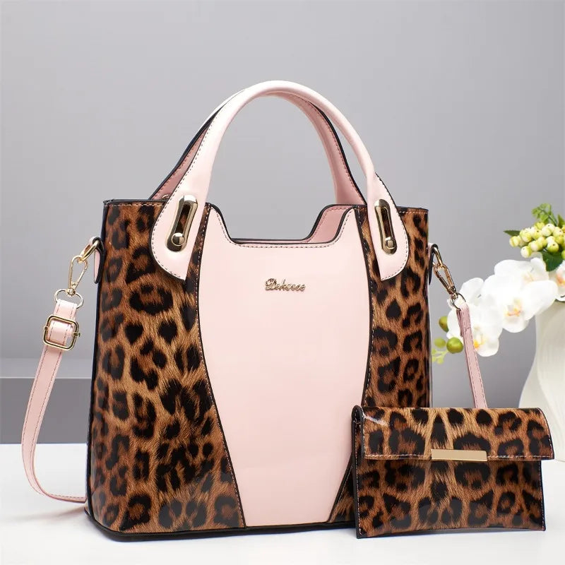 Crossbody Bag – Large Capacity – Patent Leather | KIMLUD