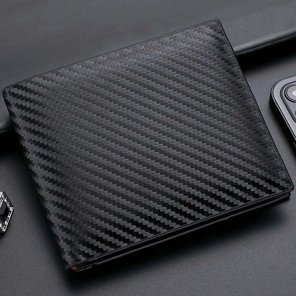 new-carbon-fiber-short-wallet-mens-card-bag-integrated-zipper-change-bag-holderkimlud-womens-fashion-34600847