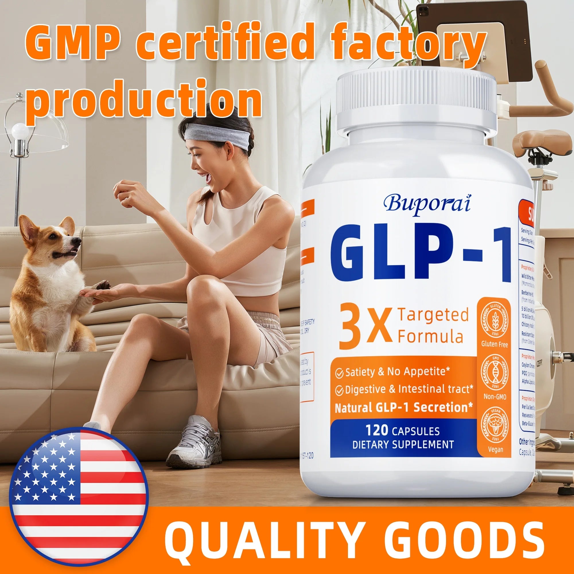 Glp -1 Metabolism And Appetite Support - Formula Natural Support Glp1- Professional Formula