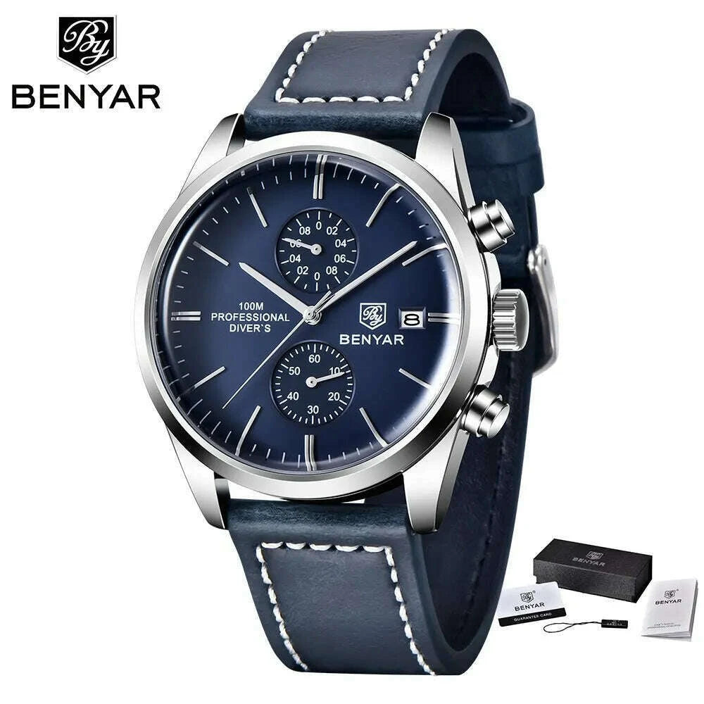 2024-new-benyar-leather-men-quartz-wristwatches-luxury-brand-100m-waterproof-men-watch-military-sports-chronograph-watch-for-menkimlud-womens-fashion-34609519