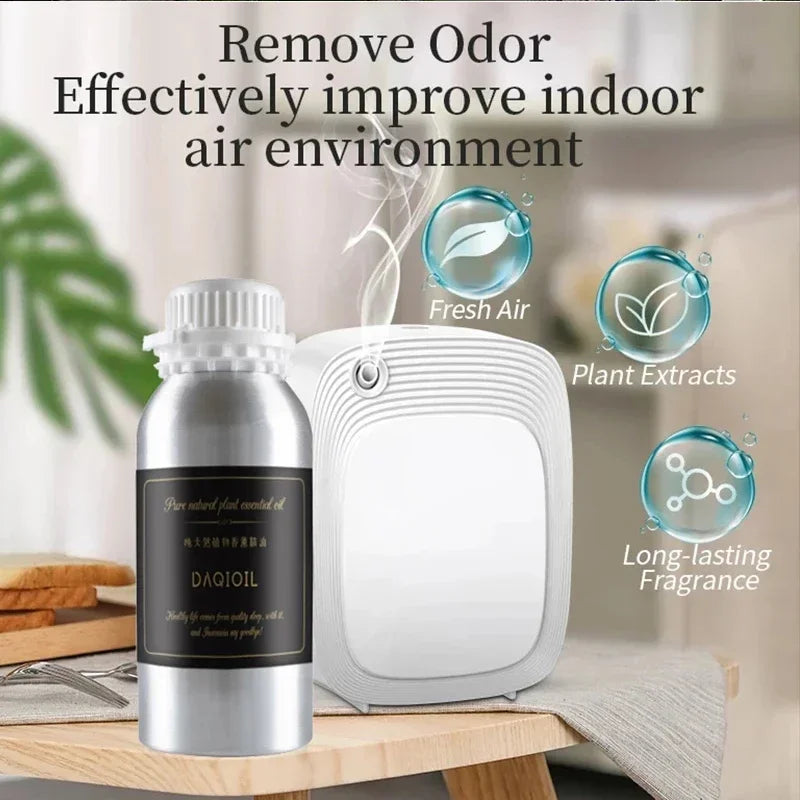 Waterless Diffuser 100ml Essential Oil Diffuser For Room Fragrance And Ambient Scent — Clear | KIMLUD