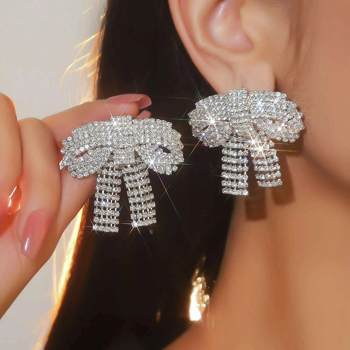 silver-rhinestones-earrings-for-women-sparkly-long-linear-dangle-earrings-dangle-tassels-statement-earrings-bridal-weddingkimlud-womens-fashion-34624740