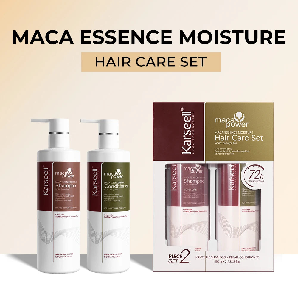 Karseell Collagen Hair Treatment Repair Conditioning, Shampoo and Conditioner for Dry Damaged Hair All Hair Types