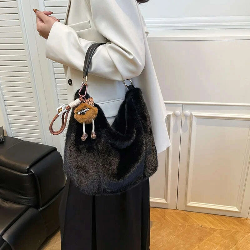 new-winter-versatile-commuting-shoulder-bags-women-large-capacity-furry-bucket-bag-for-commute-texture-and-simple-storage-bagskimludkimlud-35556618