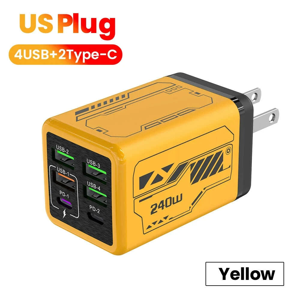 240w-6-ports-4usb2type-c-super-fast-charging-mobile-phone-charger-usb30-pd30-euukus-charger-for-iphone-17-16-samsung-pocokimludkimlud-35573458