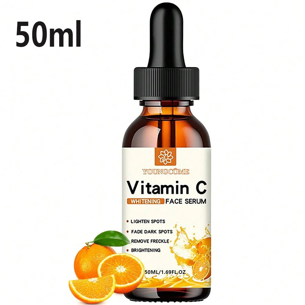 Vitamin C Facial Essence Hyaluronic Acid Brightening Hydration — Citrus Orange | KIMLUD