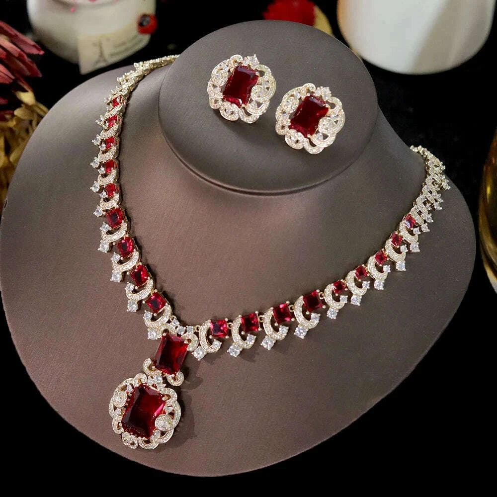 asnora-new-european-and-american-banquet-jewelry-heart-earrings-necklace-set-womens-red-zircon-square-pendant-kimlud-kimlud-33912709