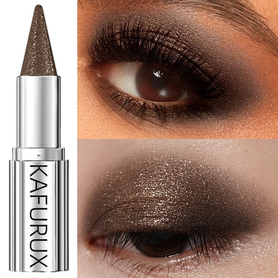 Waterproof Eye Shadow Pencil Long Lasting High Pigment Shimmer — Bronze-Brown | KIMLUD