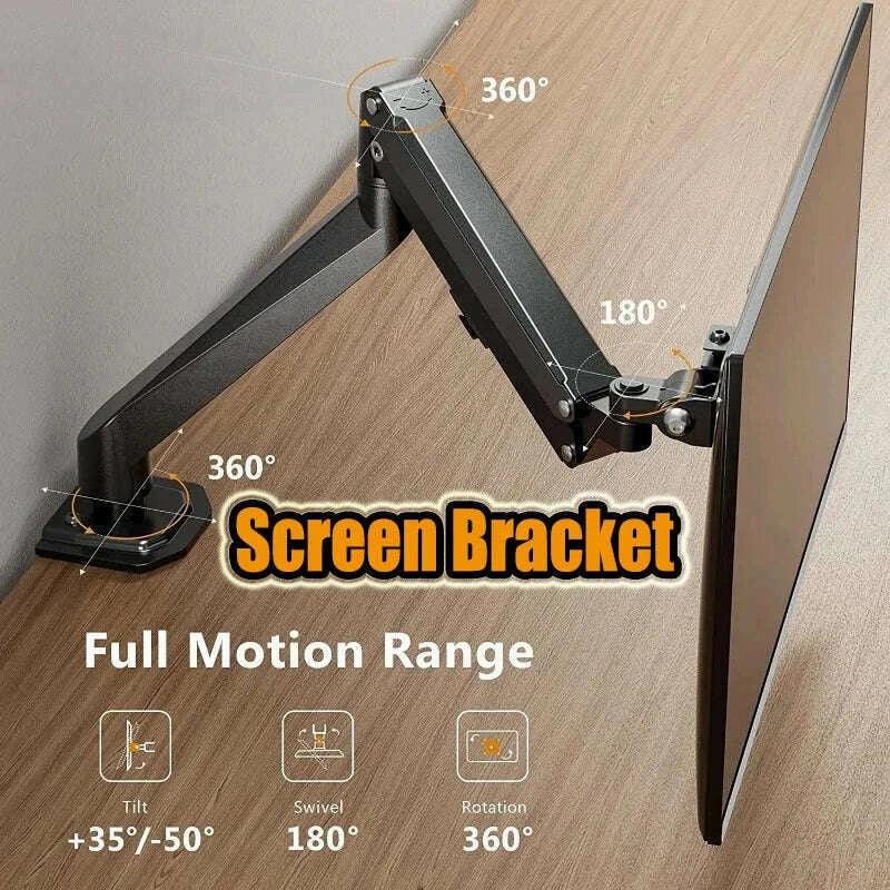 beishi-single-monitor-bracket-for-13-32in-adjustable-monitor-holder-universal-computer-screen-load-2-9kg-gas-springtv-standkimlud-womens-fashion-34601365