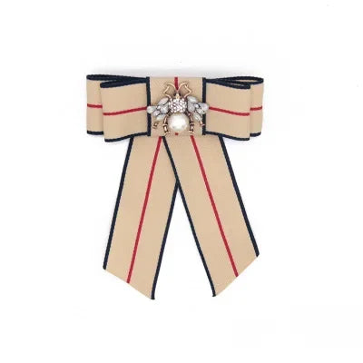 Brooch – Bowknot Design For Women – Zinc Alloy | KIMLUD
