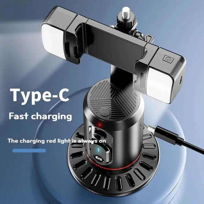 fangtuosi-360-rotation-follow-up-gimbal-stabilizer-monopod-desktop-tracking-gimbal-with-remote-for-phone-live-photographykimludkimlud-35571247