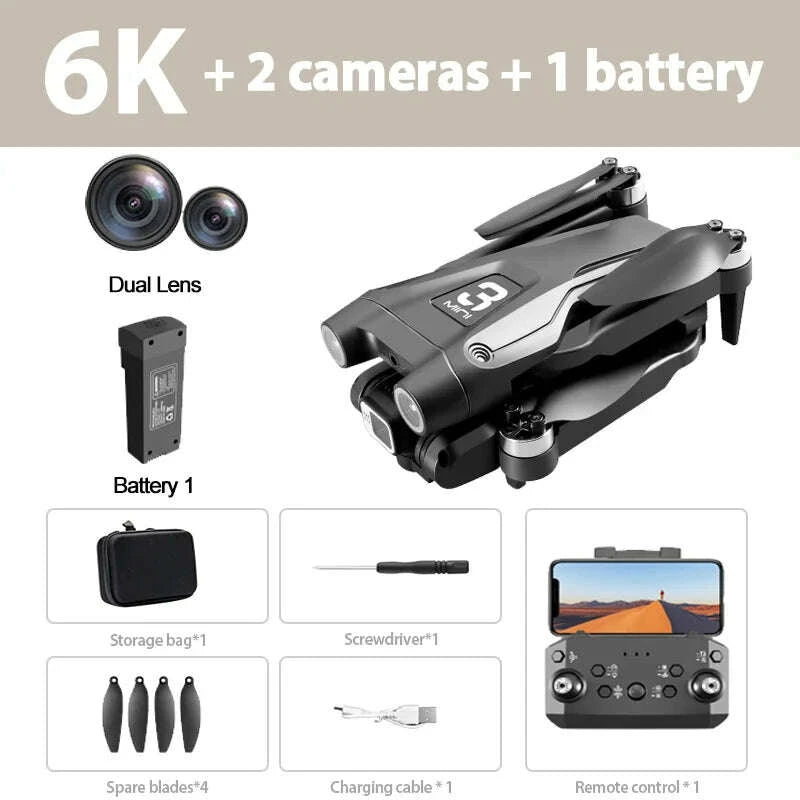 KIMLUD, Xiaomi Z908 Pro /MAX 4K Drone Professional 8K GPS Dron Optical Flow Localization 3sided Obstacle Avoidance Quadcopter RC Toys, KIMLUD Womens Clothes