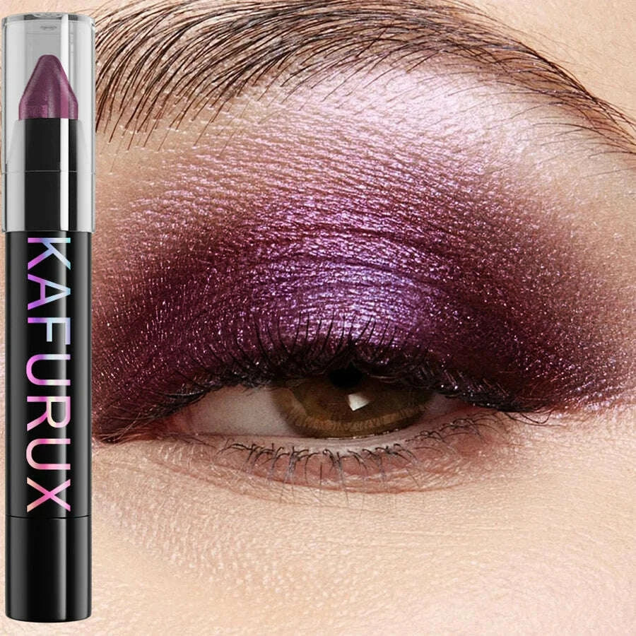 19-color-1pcs-smoky-dark-green-eyeshadow-pen-stick-waterproof-metallic-glitter-eye-shadow-highlighter-pencil-makeup-tool-cosmetkimludkimlud-35575046