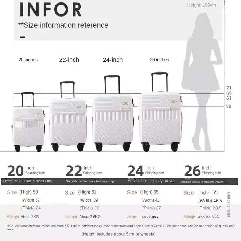 luggage-front-opening-combination-box-charging-interface-multi-function-trolley-box-20-boarding-luggage-silent-universa-wheelkimlud-womens-fashion-34612965