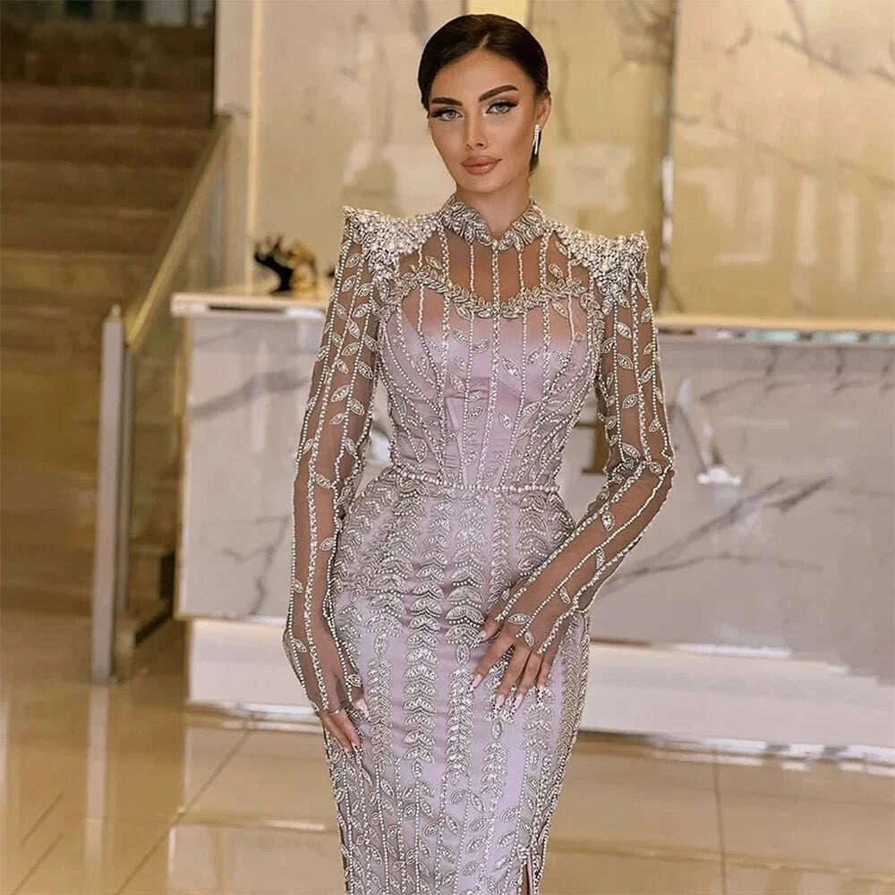 luxury-dresses-for-party-satin-sheathcolumn-celebrity-dress-taro-pur-high-collar-beads-side-split-evening-dress-long-2025kimludkimlud-35569201