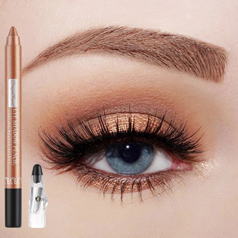 Eyeshadow Pencil – Long-Lasting Waterproof – Metallic Blue | KIMLUD