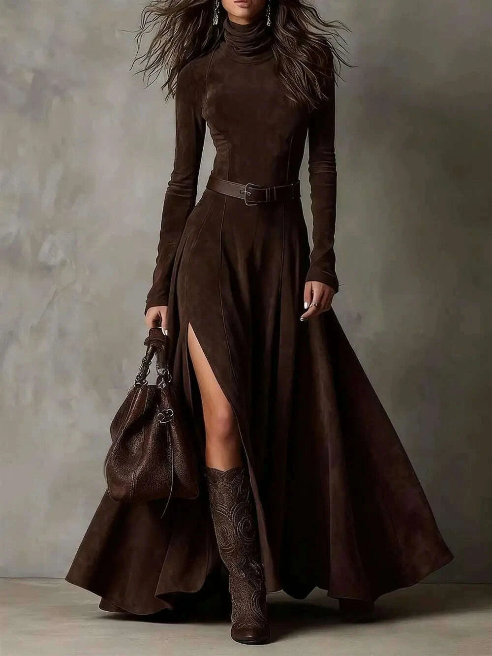 ele-long-dr-belt-faionable-high-waist-fi-tail-skirt-single-piece-winter-206-ci-walk-suitable-for-all-womenkimludkimlud-35558459