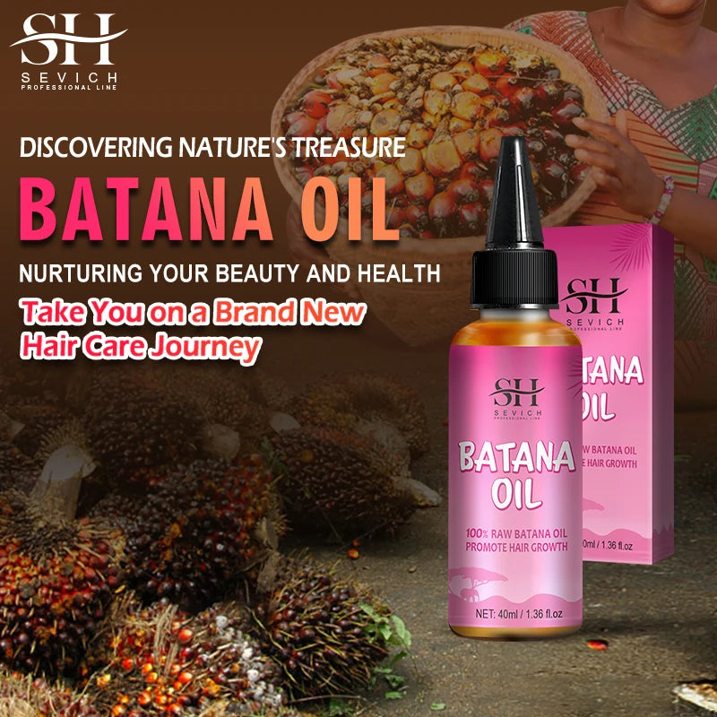 Batana Oil Hair Growth Treatment Set For Traction Alopecia And Breakage Prevention Hair Mask — Pink | KIMLUD