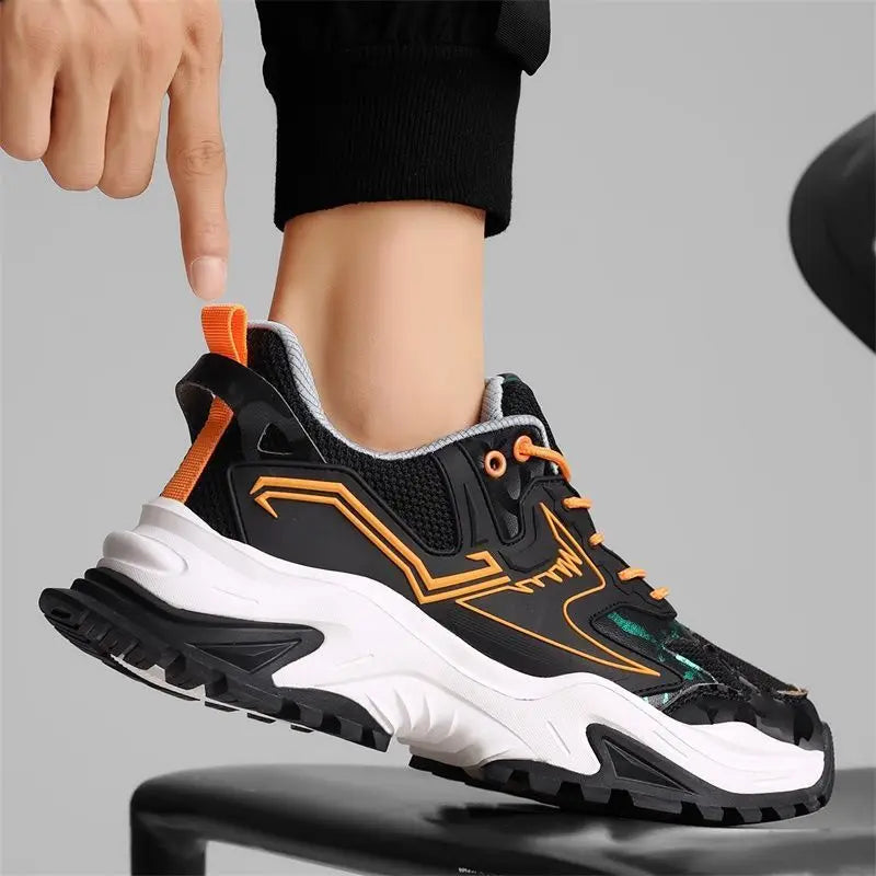Men's Sneakers - Breathable Mesh - Casual | KIMLUD