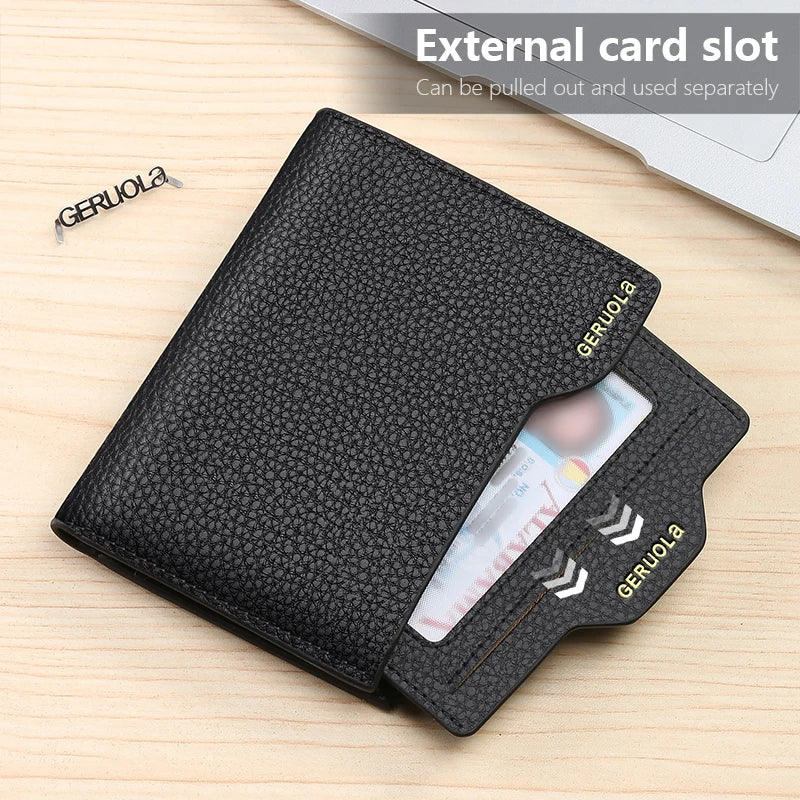 Wallet – RFID Anti-Theft Three Fold – Genuine Leather Cowhide | KIMLUD