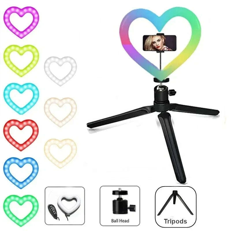 10-inch-rgb-heart-led-selfie-ring-light-dimmable-vedio-ring-lamp-photo-photographic-lighting-tripod-for-phone-makeup-live-volgkimludkimlud-35567405