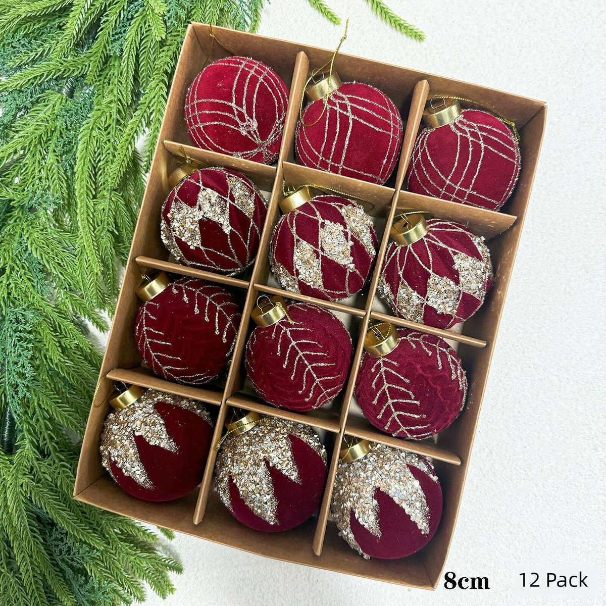 KIMLUD, Christmas Tree 42 Scenes Christmas Decorations, KIMLUD Womens Clothes