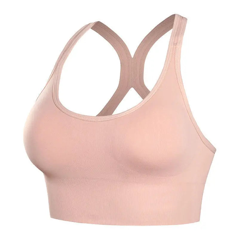 High Quality Sexy Adjustable Wireless Supportive Comfortable Bra New Anti-Vibration No Steel Ring Yoga Beauty Back Underwear