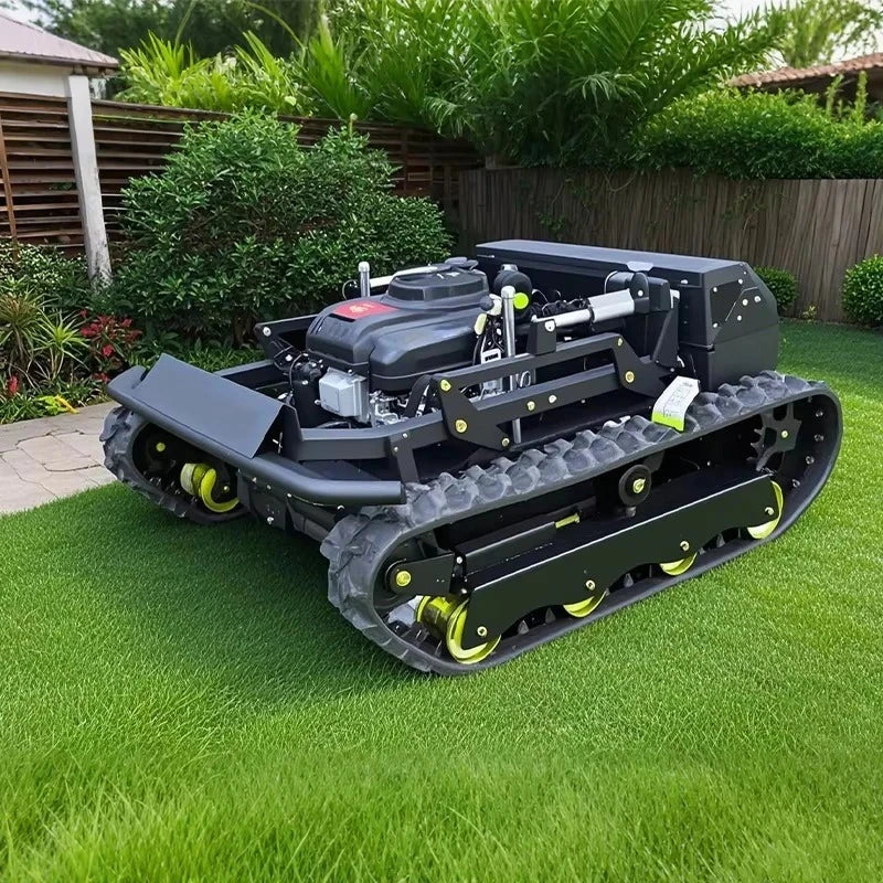 Remote-Control Lawn Mower High Torque Self-Propelled — Matte Black | KIMLUD