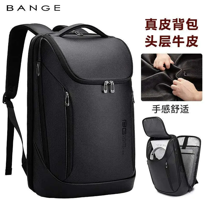 KIMLUD, BANGE Anti Theft Waterproof Laptop Backpack 17 Computer Bag Travel Business Hiking Backpacks School Back Pack Mochila For Men, KIMLUD Womens Clothes