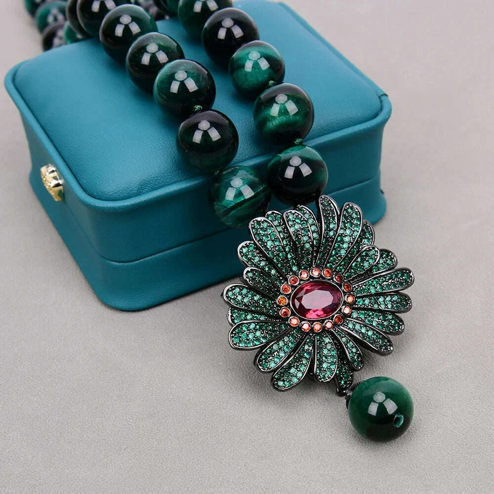 g-g-18-natural-round-green-tiger-eye-necklace-cz-pave-flower-crystal-pendant-lady-party-gifts-kimlud-kimlud-33912895
