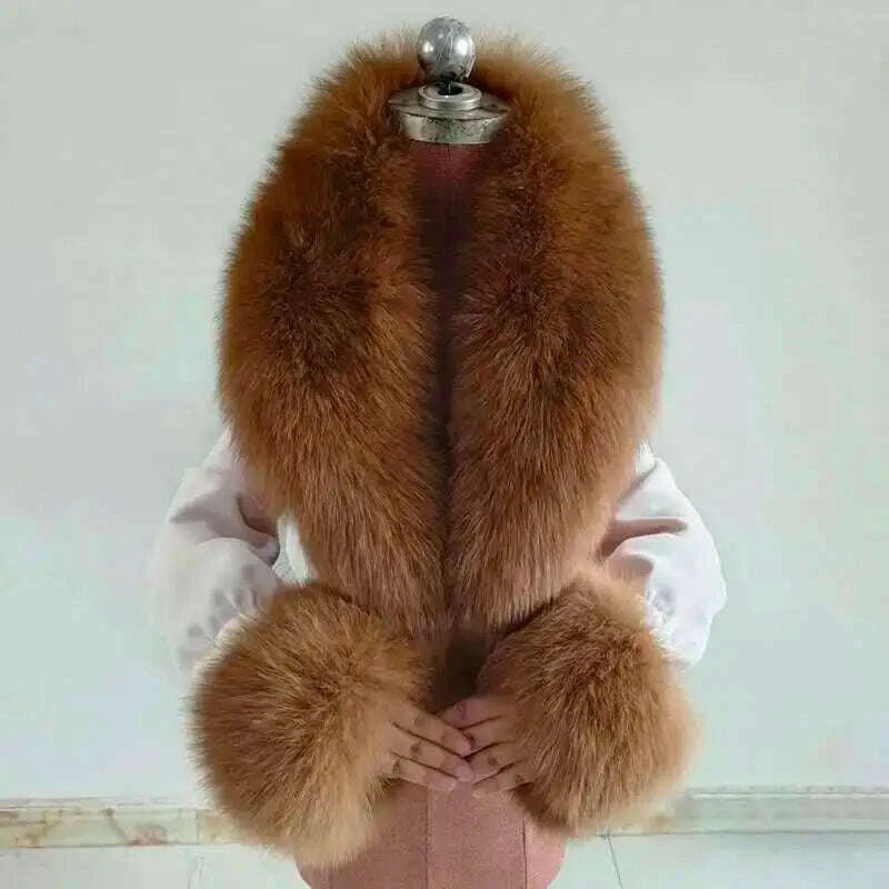 real-fox-fur-collar-cuffs-set-for-women-men-winter-neck-warmer-furry-scarf-fluffy-pelt-fur-shawl-coat-overcoat-fashion-accessorykimlud-womens-fashion-34616249