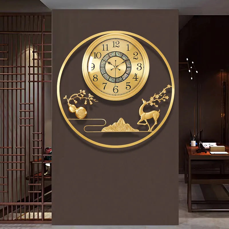 Big Size Living Room Wall Watch Design Aesthetic Luxury Digital Silent Clock Wall Creative Fashion Reloj De Pared Home Decor