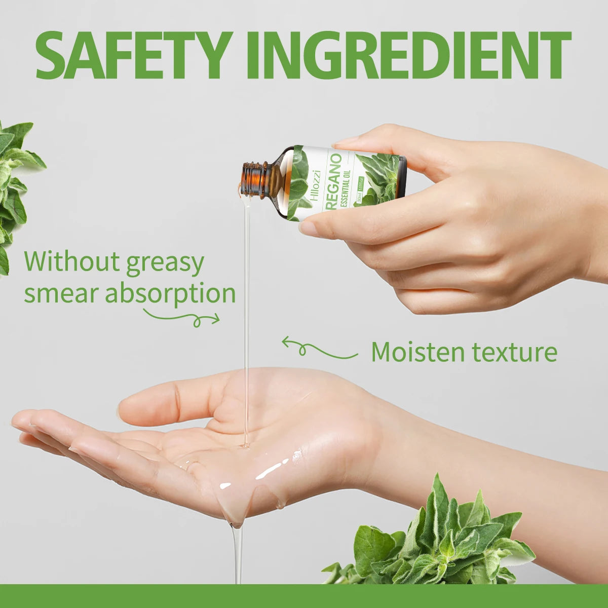 Pure Oregano Essential Oil 30ml Hydrating Aromatherapy For Calm Environments — Green | KIMLUD
