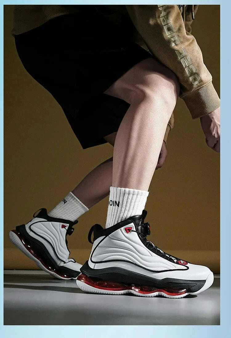 KIMLUD, Men's Basketball Shoes Breathable Cushioning Non-Slip Wearable Runing Shoes Gym Training Athletic Basketball Sneakers for Women, KIMLUD Womens Clothes