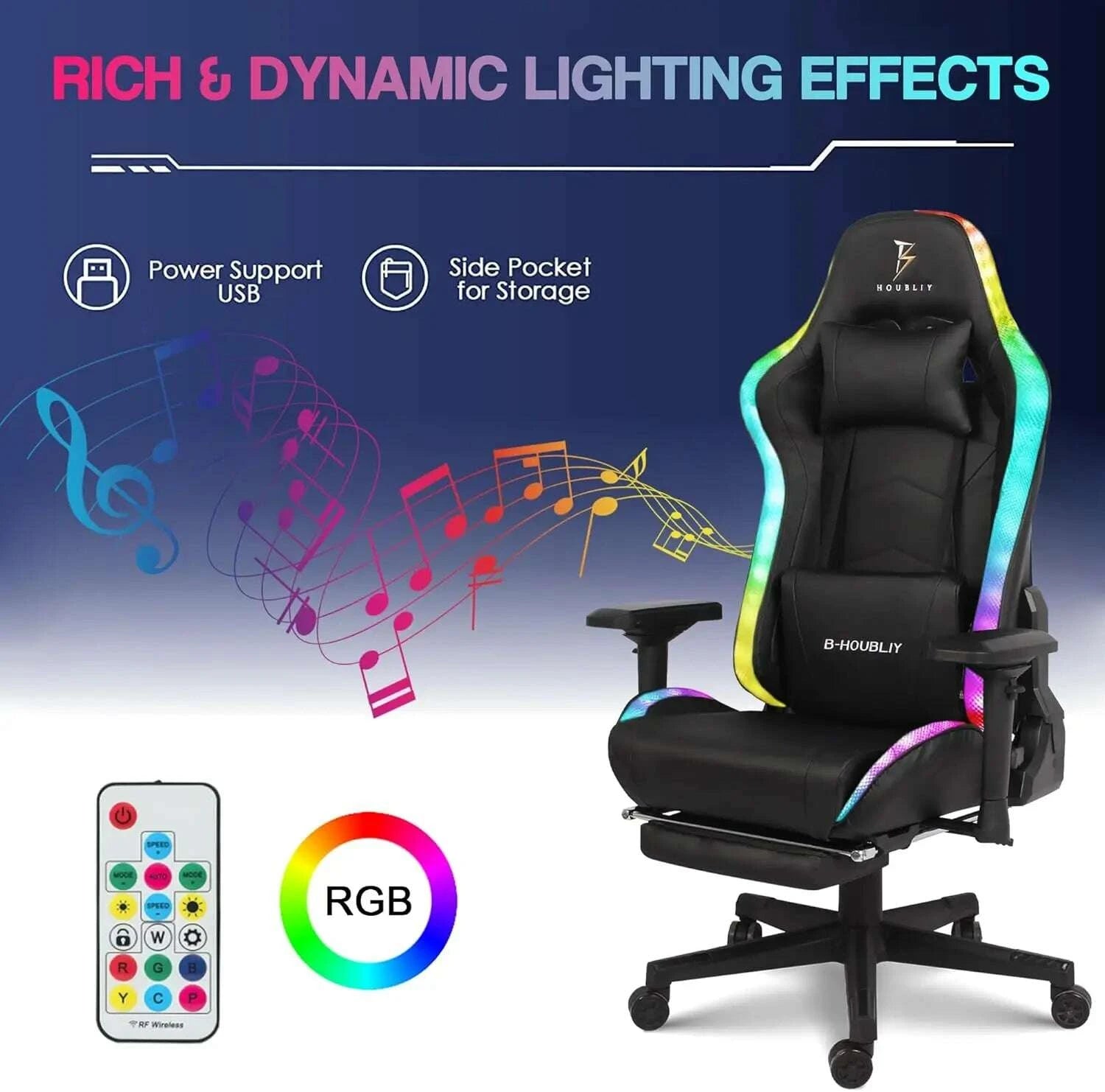 massage-gaming-chair-with-speakers-and-rgb-led-lights-ergonomic-computer-gaming-chair-with-lumbar-support-swivel-adjustablekimludkimlud-35573682