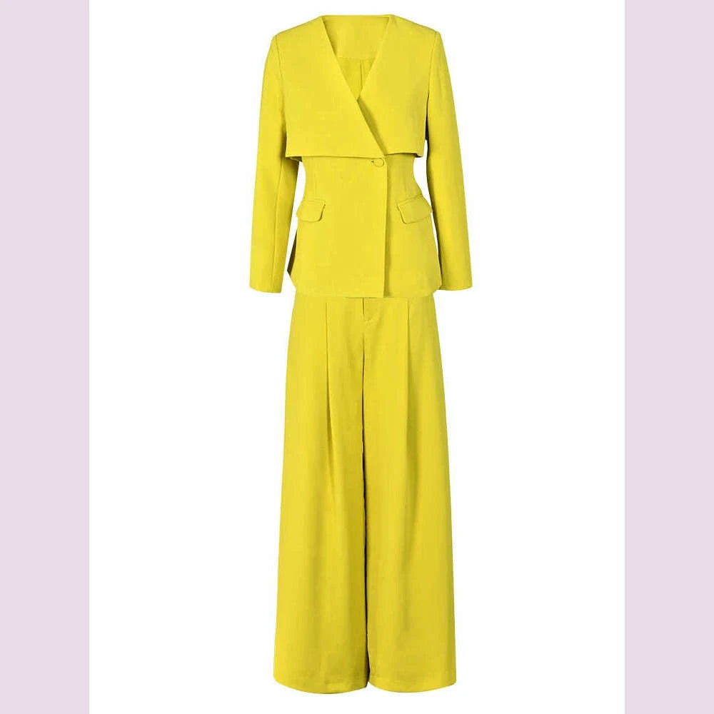 deat-fashhion-womens-yellow-2-pcs-set-v-neck-spliced-lpng-sleeve-blazer-high-waist-wide-leg-pant-suit-summer-2024-new-15g7152-kimlud-kimlud-33911726